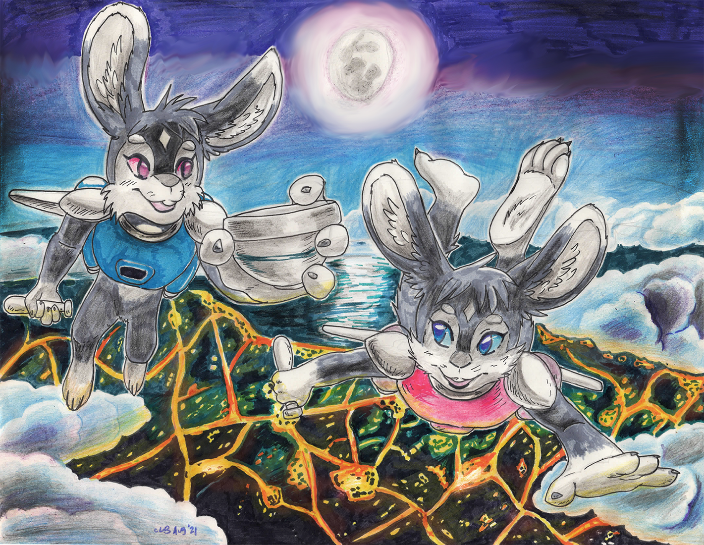Moon rabbits
